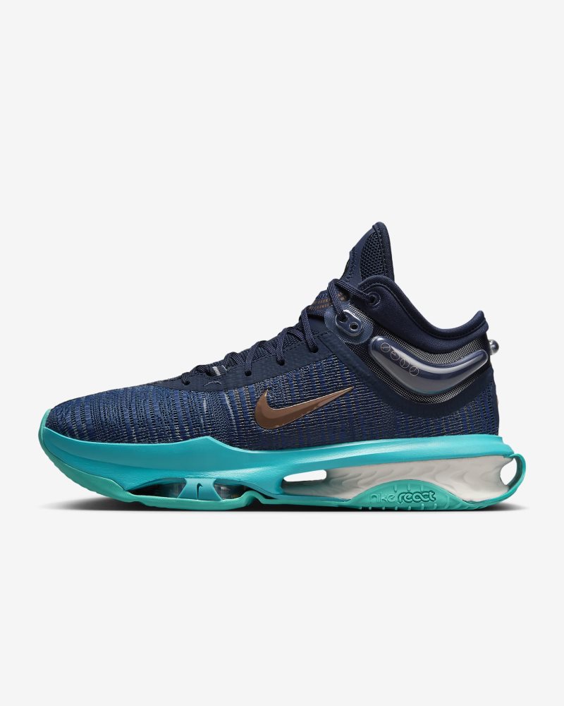 Nike G.T.Jump 2 Obsidian/Dusty Cactus/Midnight Navy/Metallic Red Bronze