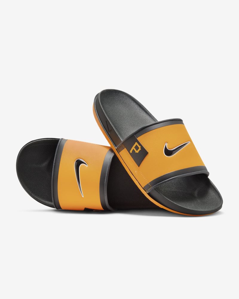 Nike Offcourt (Pittsburgh Pirates) Sonnenuntergang/DunkelrauchGrau/Schwarz