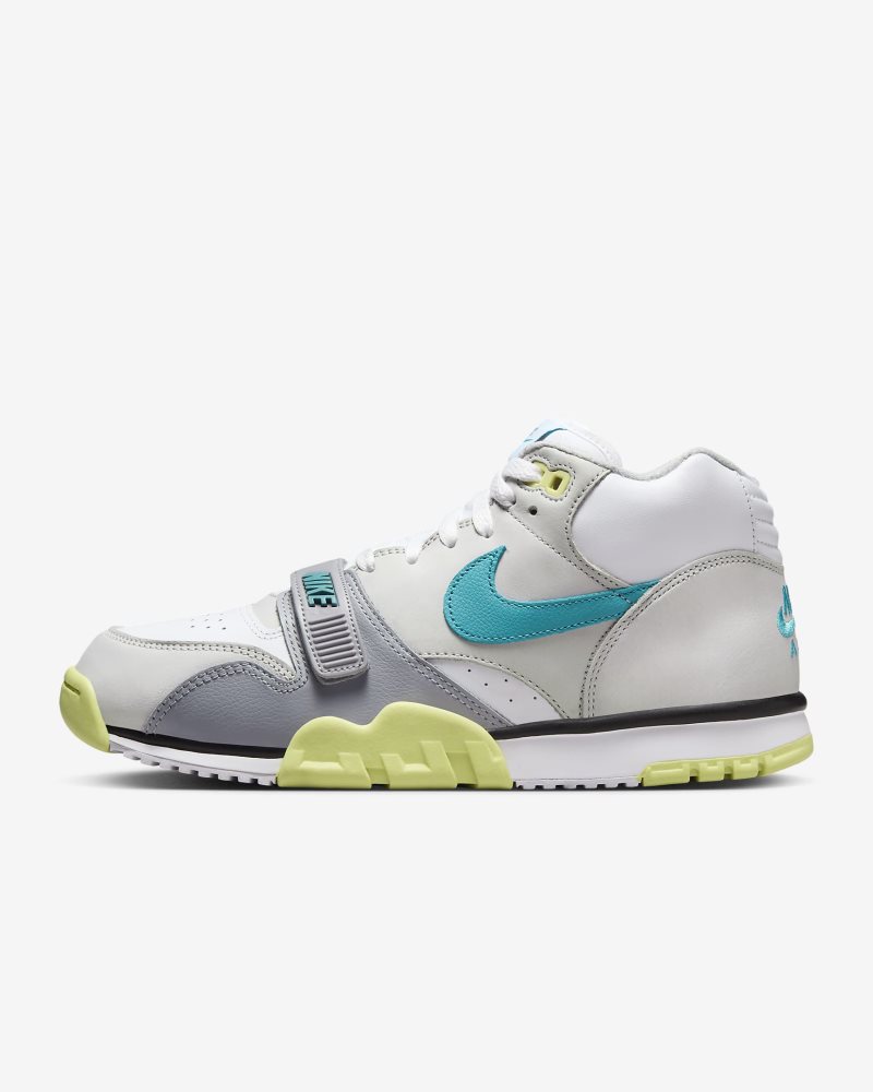 Nike Air Trainer 1 Weiß/Neutralgrau/Zementgrau/Blaugrüner Nebel