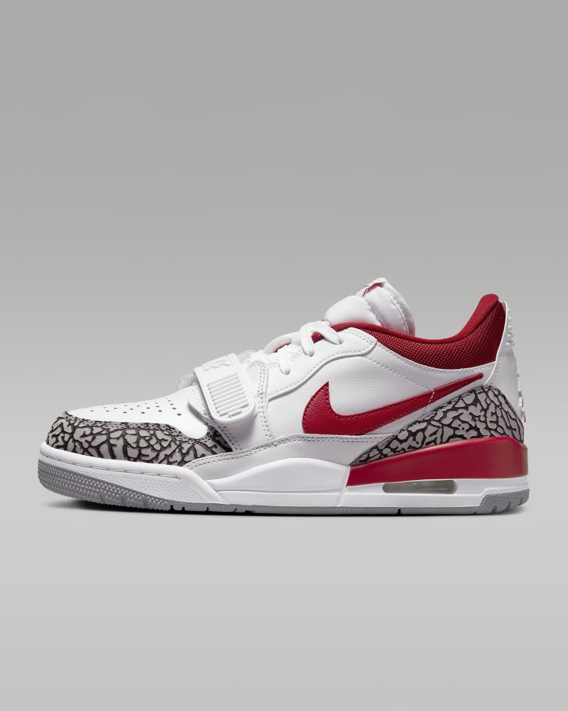 AirJordan Legacy 312 Low Weiß/Zementgrau/Schwarz/Gym Red