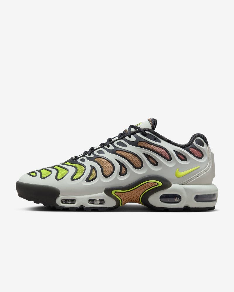 Nike Air Max Plus Drift Hellsilber/Dunkelgrau/Bernsteinbraun/Volt