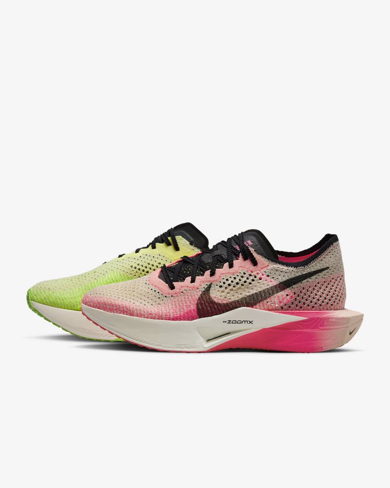 Nike Vaporfly 3 Leuchtendes Grün/Karmesinrot/Volt/Schwarz