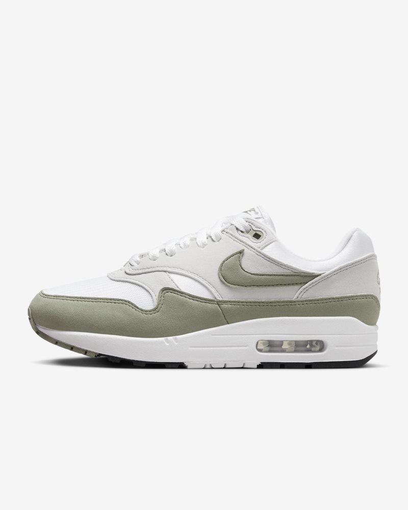 Nike Air Max 1 Weiß/Neutralgrau/Schwarz/Hellblau