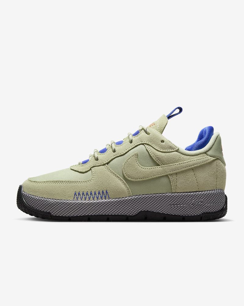 Nike Air Force 1 Wild Olive Aura/Aquarius Blau/Ashen Slate/Racer Blau