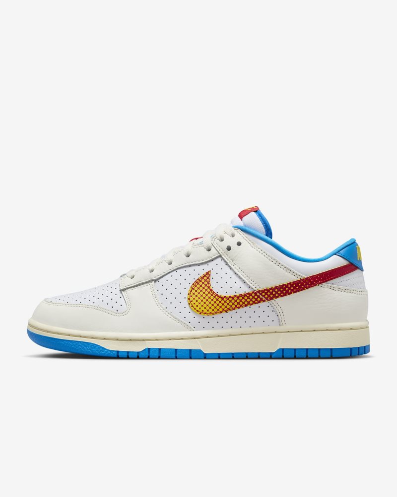 Nike Dunk Low Retro SE Segel/Tourgelb/Fotoblau/Universitätsrot