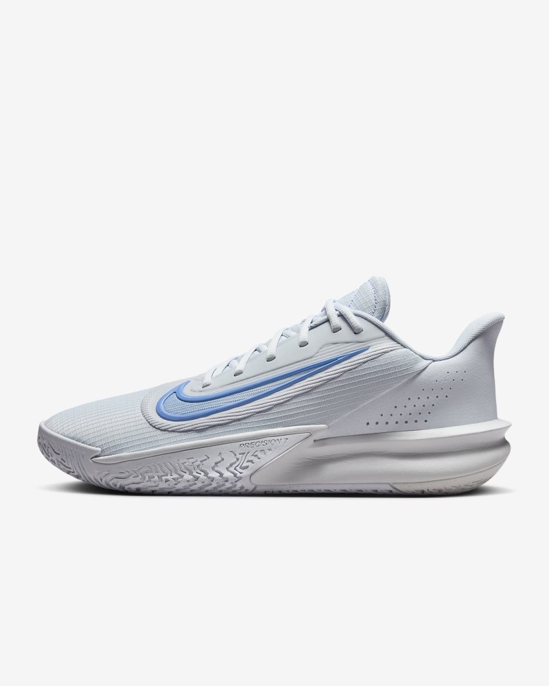 Nike Precision 7 Fußballgrau/Reines Platin/Pflaumenstaub/Royal Pulse