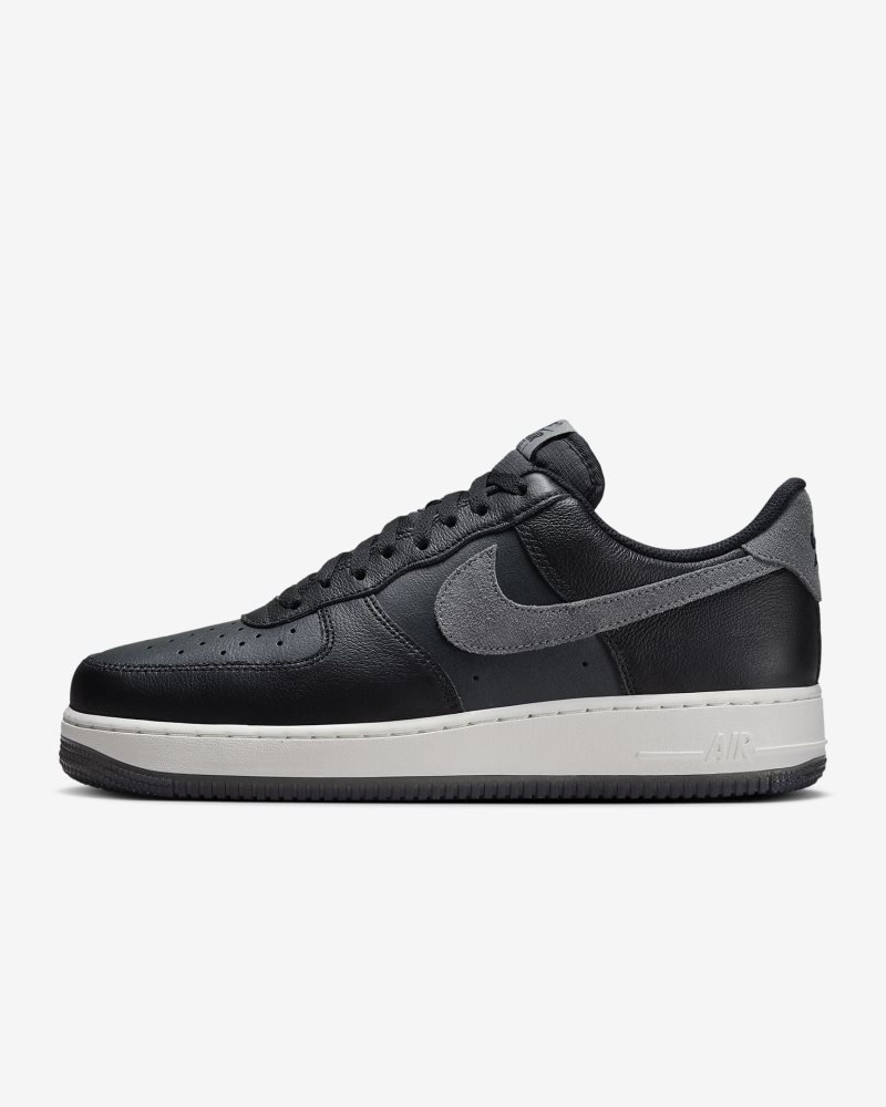 Nike Air Force 1 07 LV8 Schwarz/Dunkelgrau/Rauchgrau