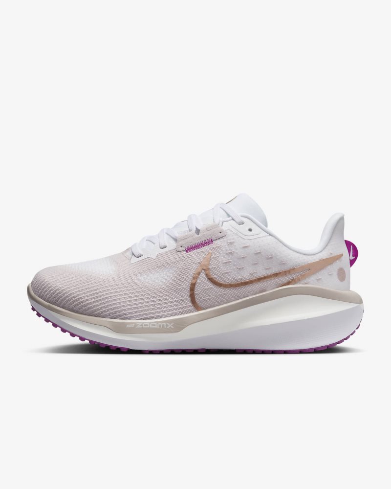 Nike Vomero 17 PlatinumViolett/Weiß/Hot Fuchsia/Metallic Red Bronze