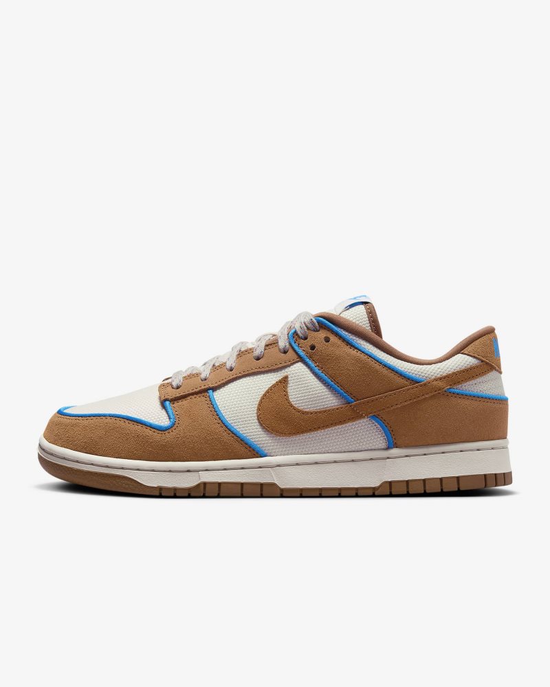 Nike Dunk Low Retro Premium Helles Orewood-Braun/Fotoblau/Kokosnussmilch/Helles British Tan