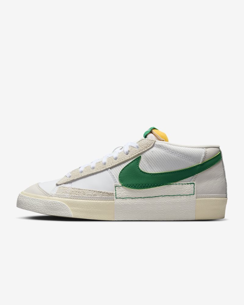 Nike Blazer Low Pro Club Summit Weiß/Weiß/Phantom/Malachit