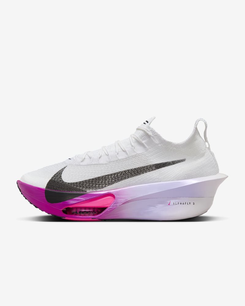 Nike Alphafly 3 Weiß/Lila Achat/Vivid Grape/Schwarz