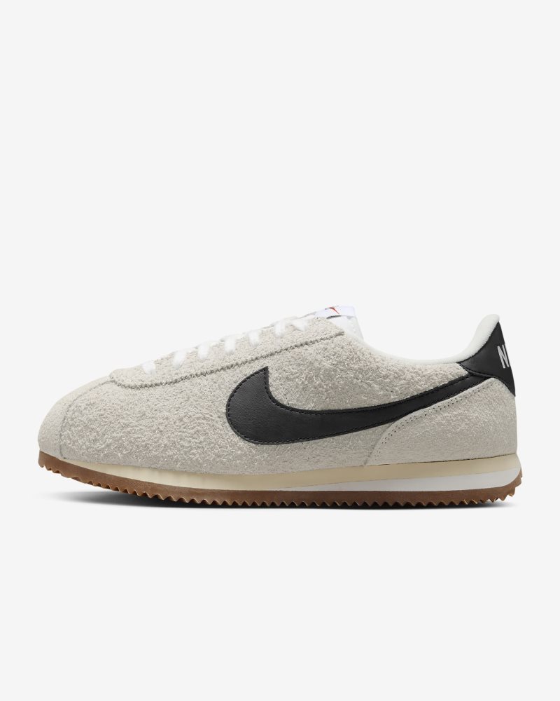 Nike Cortez Vintage Suede Summit White/Muslin/Gummi Mittelbraun/Schwarz