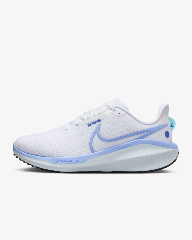 Nike Vomero 17 Weiß/Gletscherblau/Grünfrost/Royal Pulse