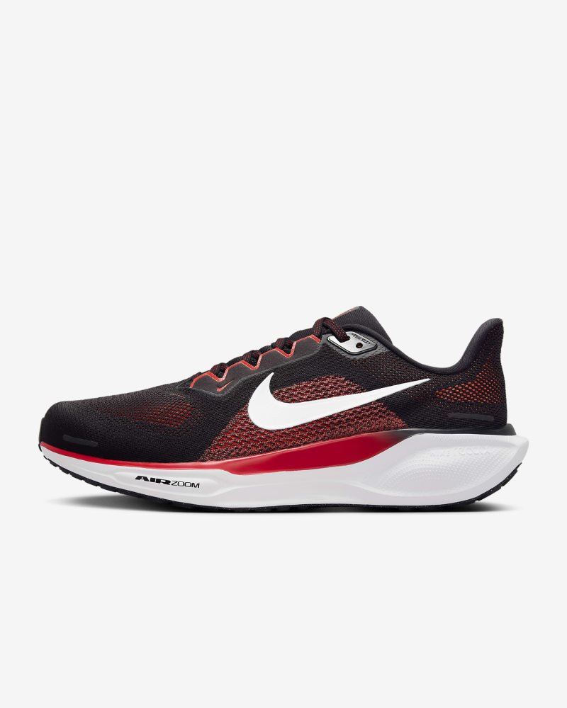 Nike Pegasus 41 Schwarz/Feuerrot/Weiß