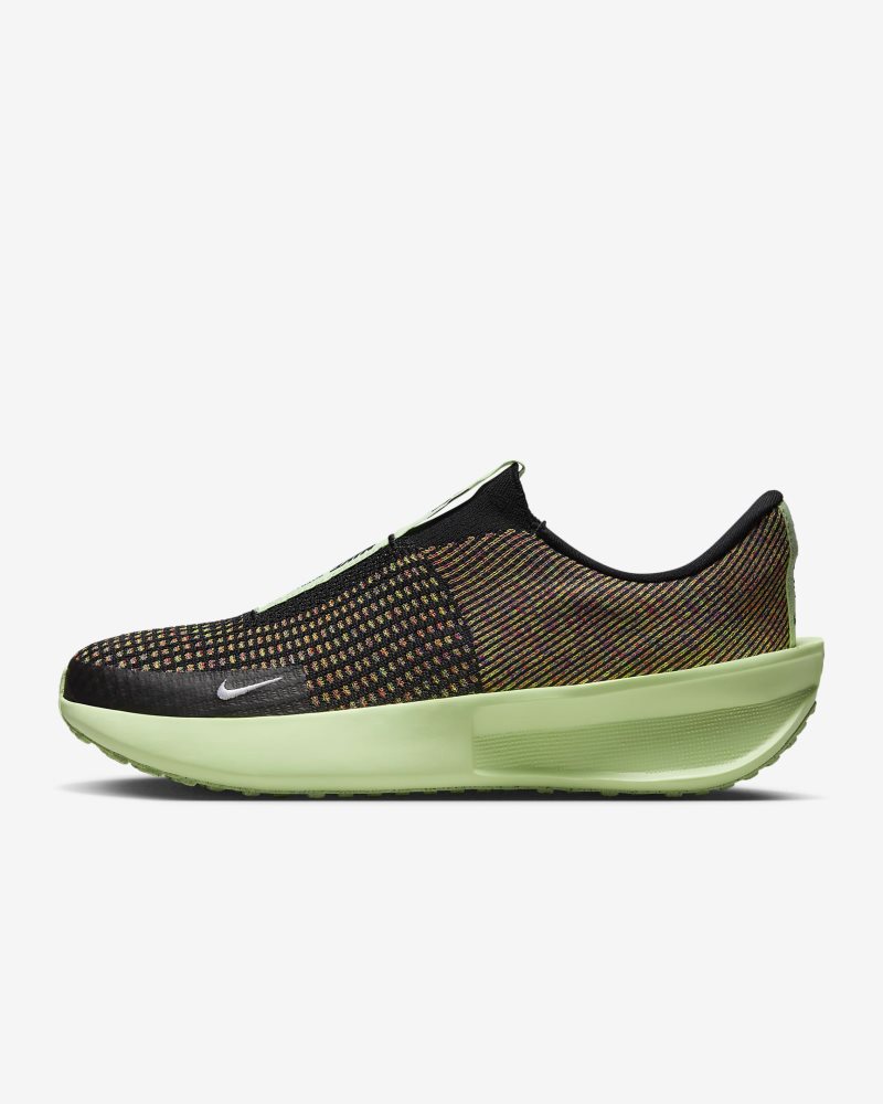 Nike Interact Run EasyOn SE Schwarz/Barely Volt/Multi-Color/Weiß