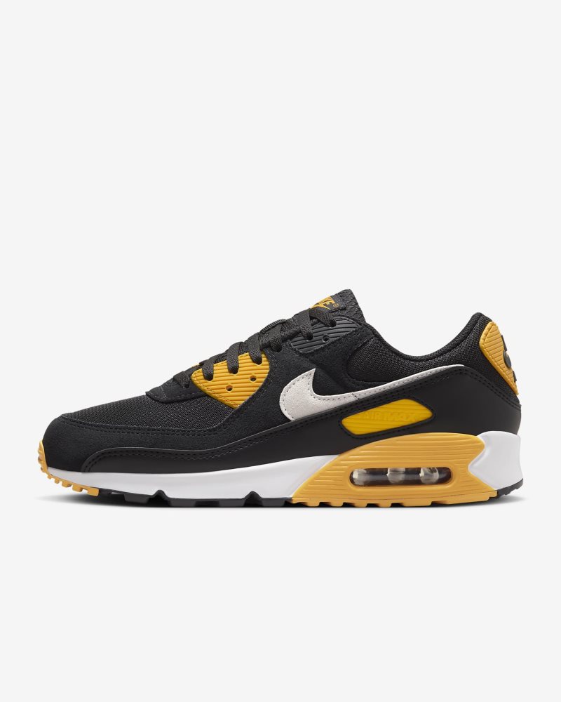 Nike Air Max 90 Schwarz/University Gold/Weiß