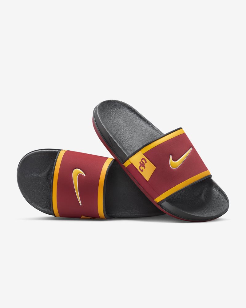 Nike College Offcourt (USC) Team Crimson/Dark Smoke Grey/University Gold