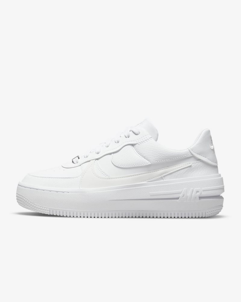 Nike Air Force 1 PLT.AF.ORM Weiß/Weiß/Weiß/Gipfelweiß