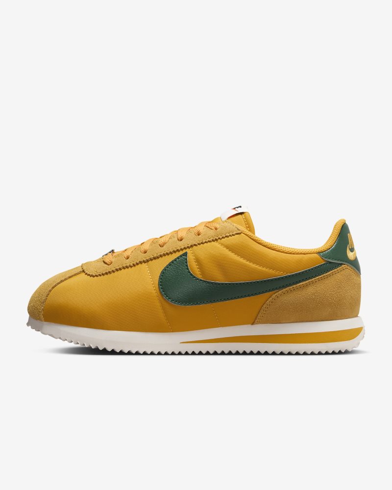 Nike Cortez Textile Yellow Ochre/Safety Orange/Black/Gorge Green