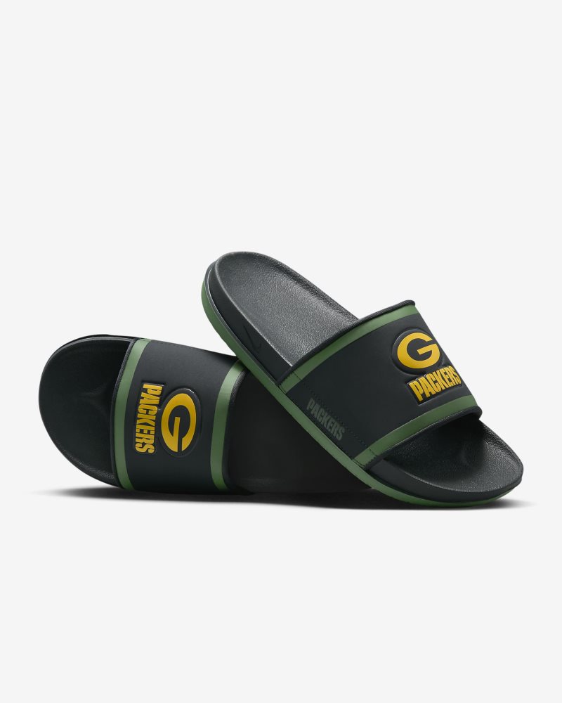 Nike Offcourt (NFL Green Bay Packers) Anthrazit/Tanne/Universitätsgold