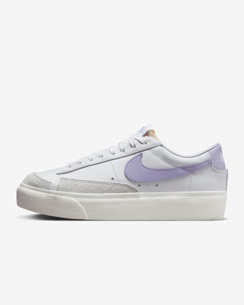 Nike Blazer Low Platform Weiß/Segel/Lilac Bloom