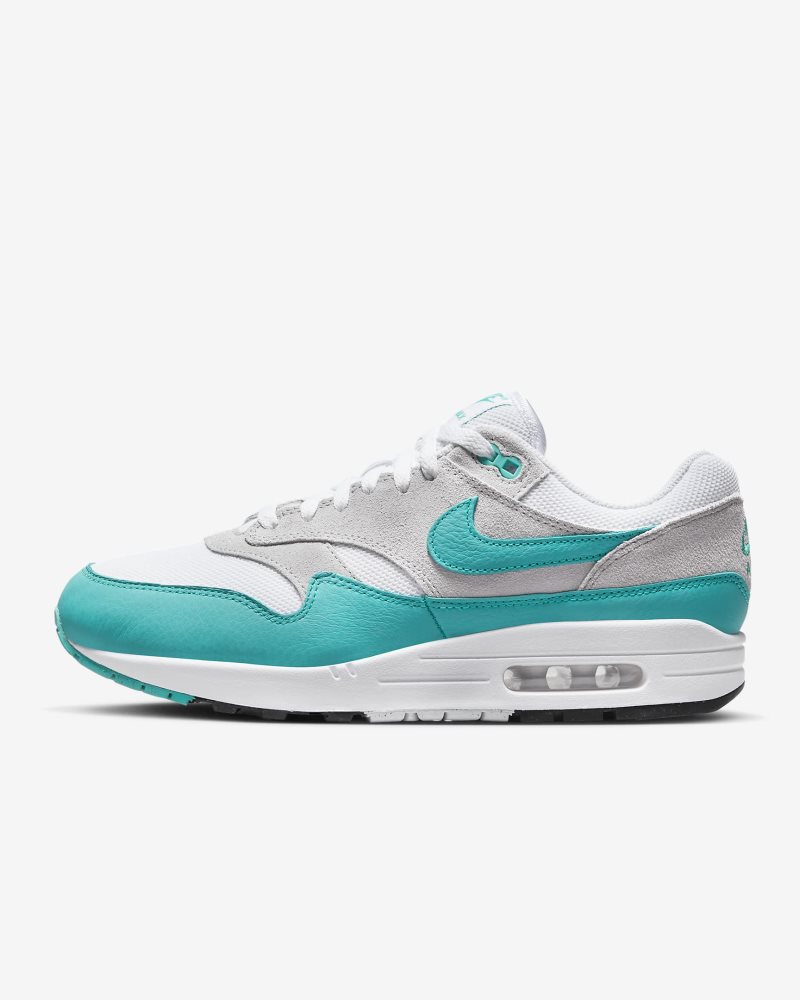 Nike Air Max 1 SC Neutralgrau/Weiß/Schwarz/Clear Jade