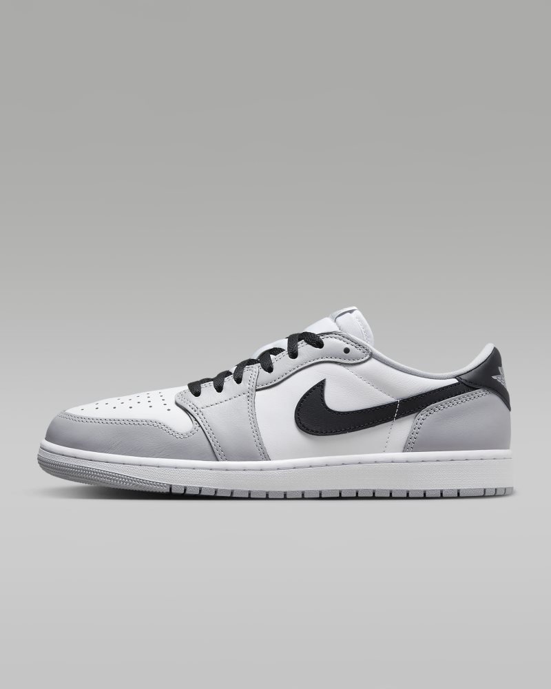 Air Jordan 1 Low OG „Wolf Grey" Weiß/Wolf Grey/Schwarz