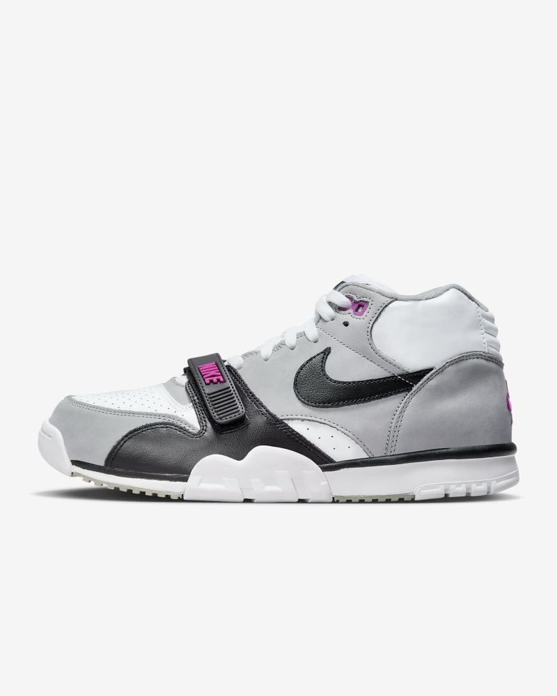 Nike Air Trainer 1 Mittelgrau/Weiß/Hyperviolett/Schwarz