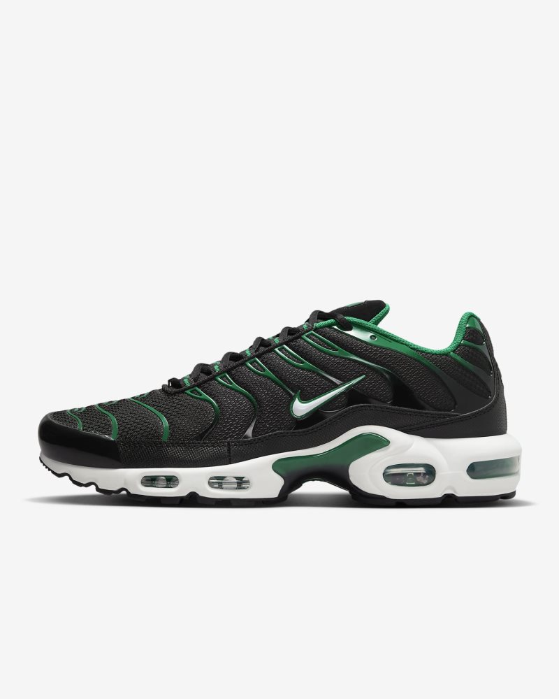 Nike Air Max Plus Schwarz/Malachit/Gummi Hellbraun/Weiß