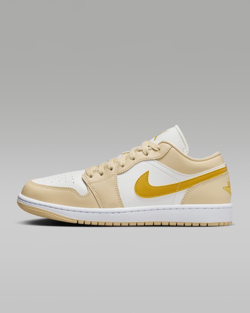 Air Jordan 1 Low Sail/Pale Vanilla/Weiß/Yellow Ochre