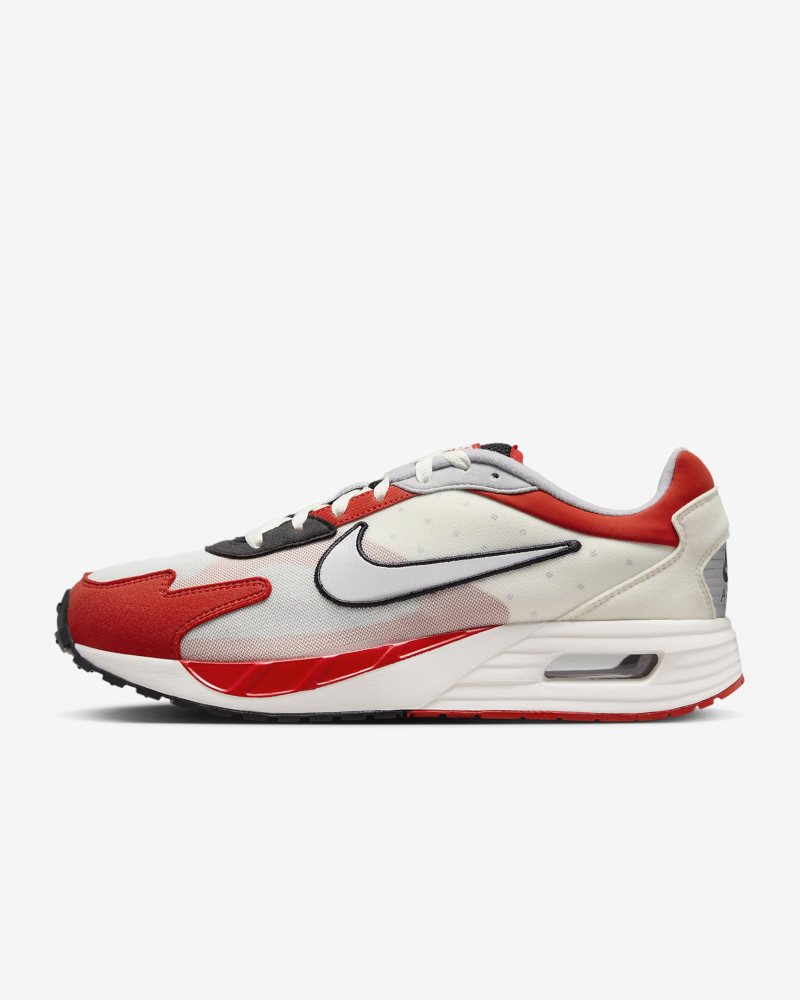 Ohio State Nike Air Max Solo Schwarz/Phantom/Universitätsrot/Metallic-Silber