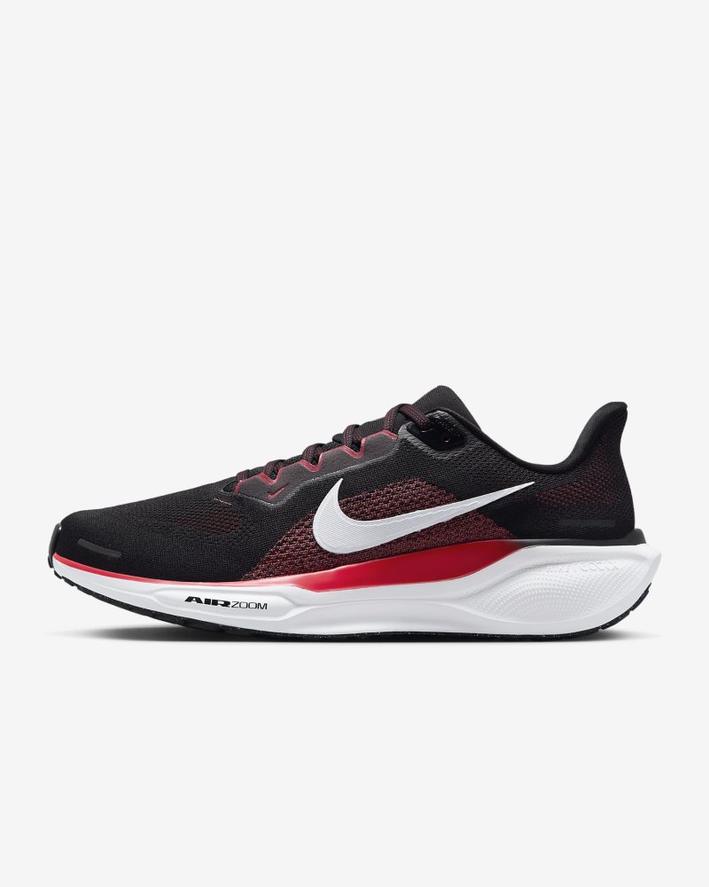 Nike Pegasus 41 Schwarz/Feuerrot/Weiß