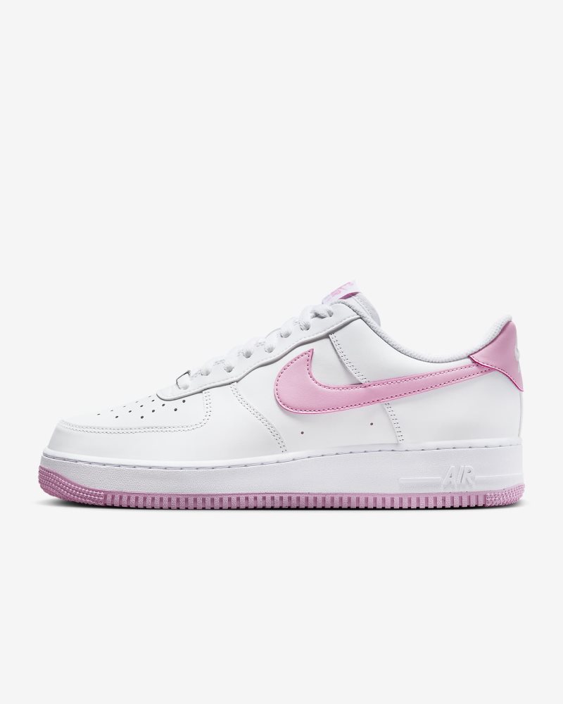 Nike Air Force 1 07 Weiß/Weiß/Pink Rise