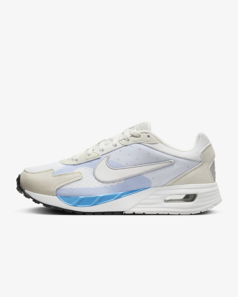 Nike Air Max Solo Summit White/Universitätsblau/Metallic-Silber/Summit White