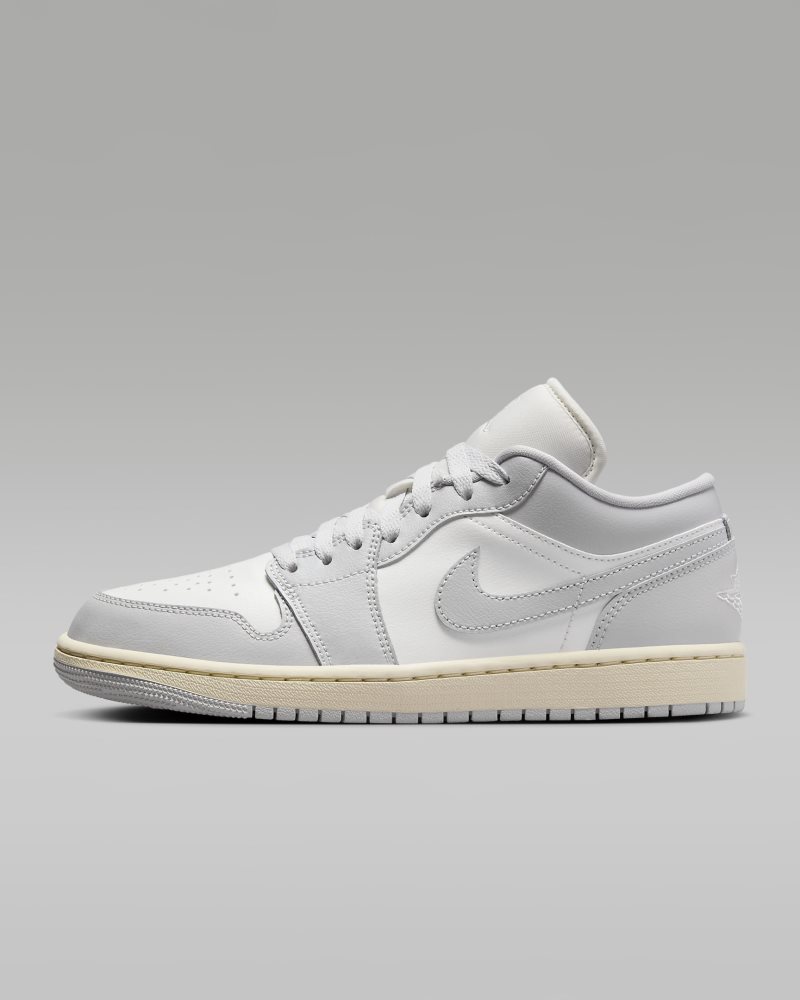 Air Jordan 1 Low Segel/Kokosnussmilch/Neutralgrau