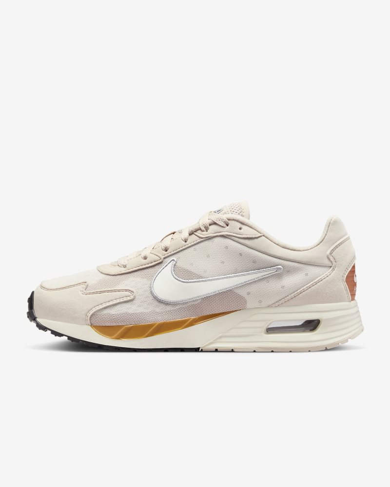 Nike Air Max Solo Helles Erzholzbraun/Monarch/Schwarz/Segel