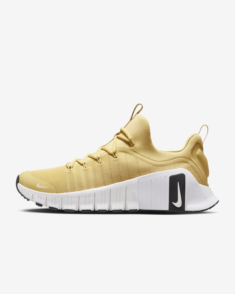 Nike Free Metcon 6 Vegas Gold/Schwarz/Weiß