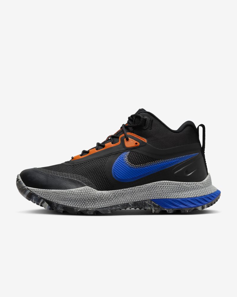 Nike React SFB Carbonschwarz/Sicherheitsorange/Hellsilber/Racerblau