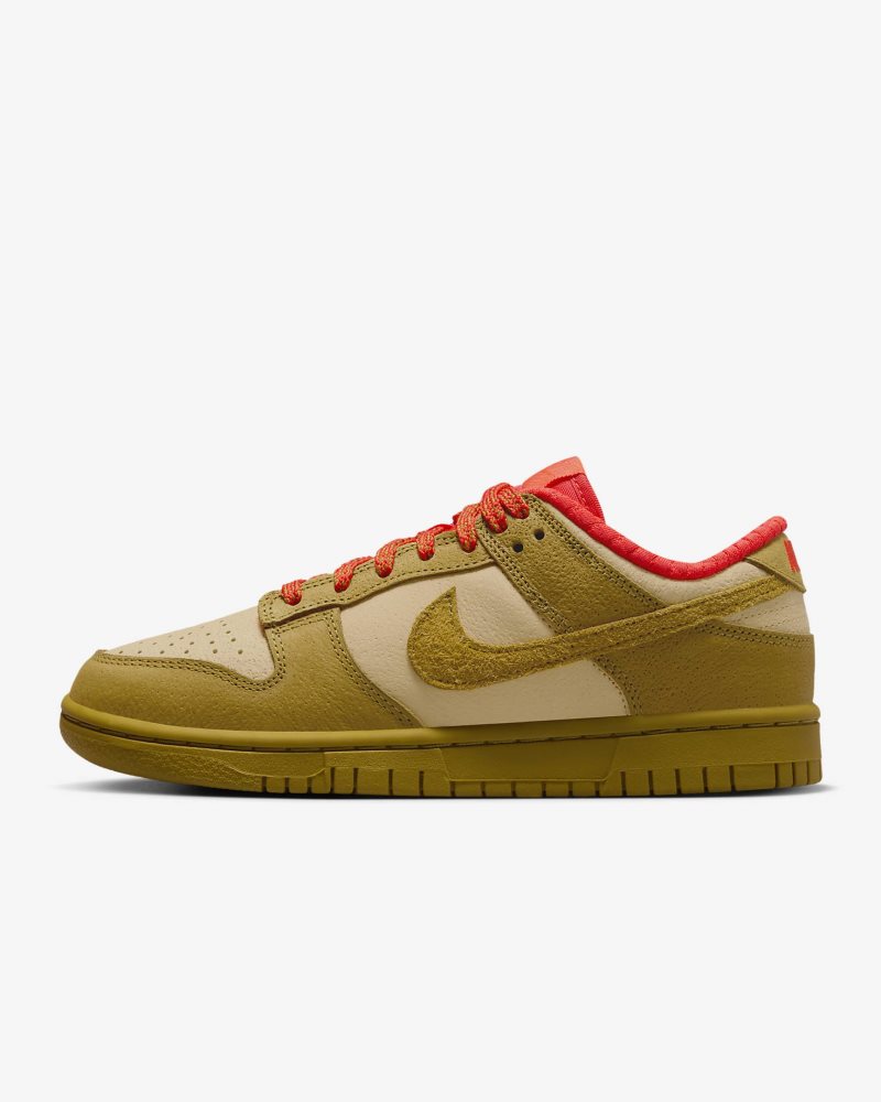 Nike Dunk Low Sesame/Picante Red/Brozine