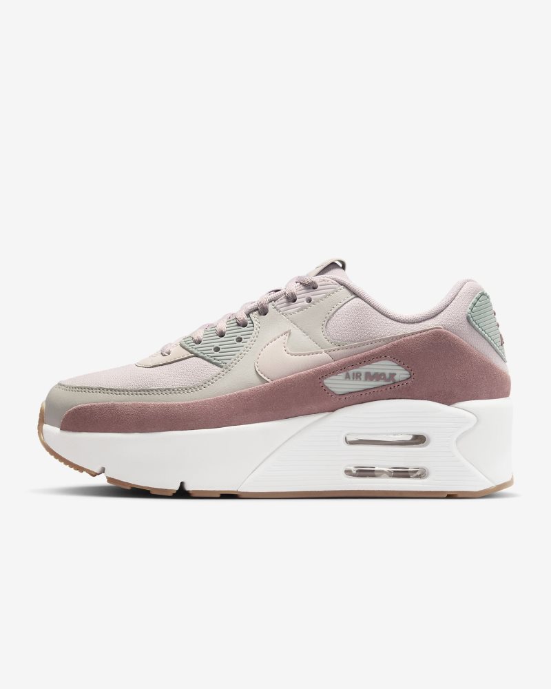 Nike Air Max 90 LV8 Helles Eisenerz/Helles Bimsstein/Rauchiges Mauve/Platinviolett