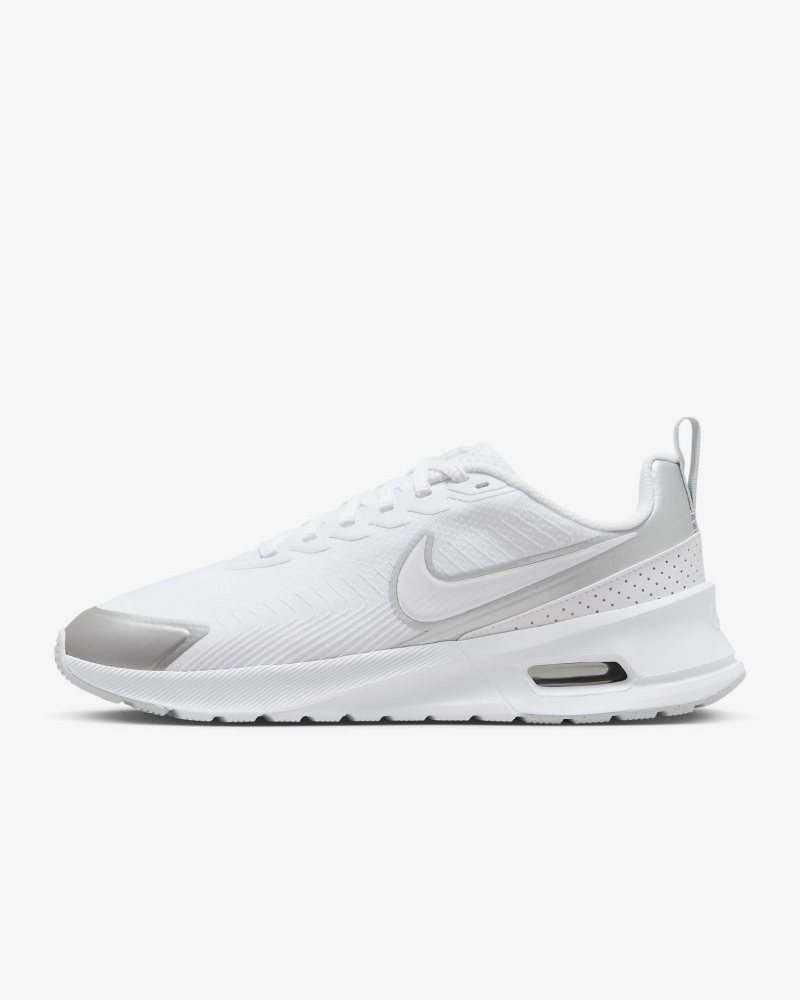 Nike Air Max Nuaxis Weiß/Pure Platinum/MetallicSilber/Weiß