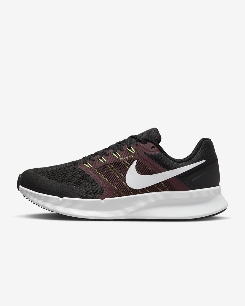 Nike Run Swift 3 Schwarz/Burgundy Crush/Lime Blast/PurePlatin