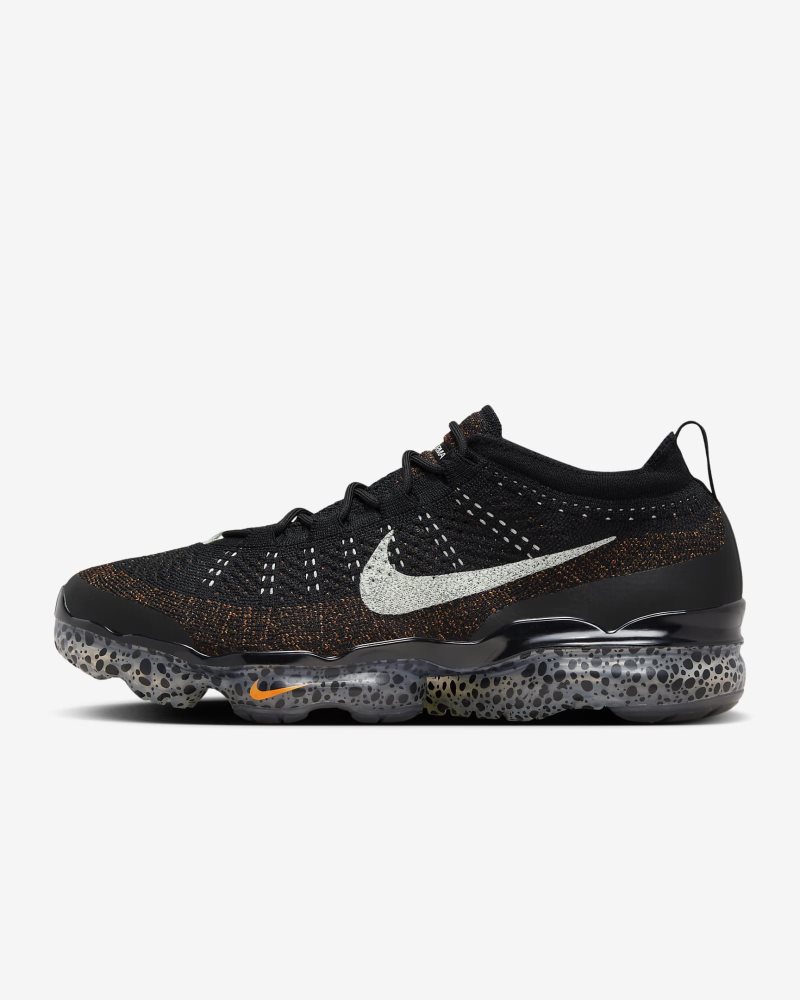 Nike Air VaporMax 2023 Flyknit ElectricSchwarz/Schwarz/Total Orange/Hellsilber