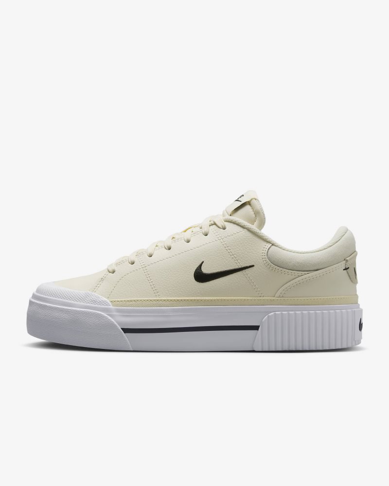 Nike Court Legacy Lift Pale Ivory/Musselin/Weiß/Schwarz