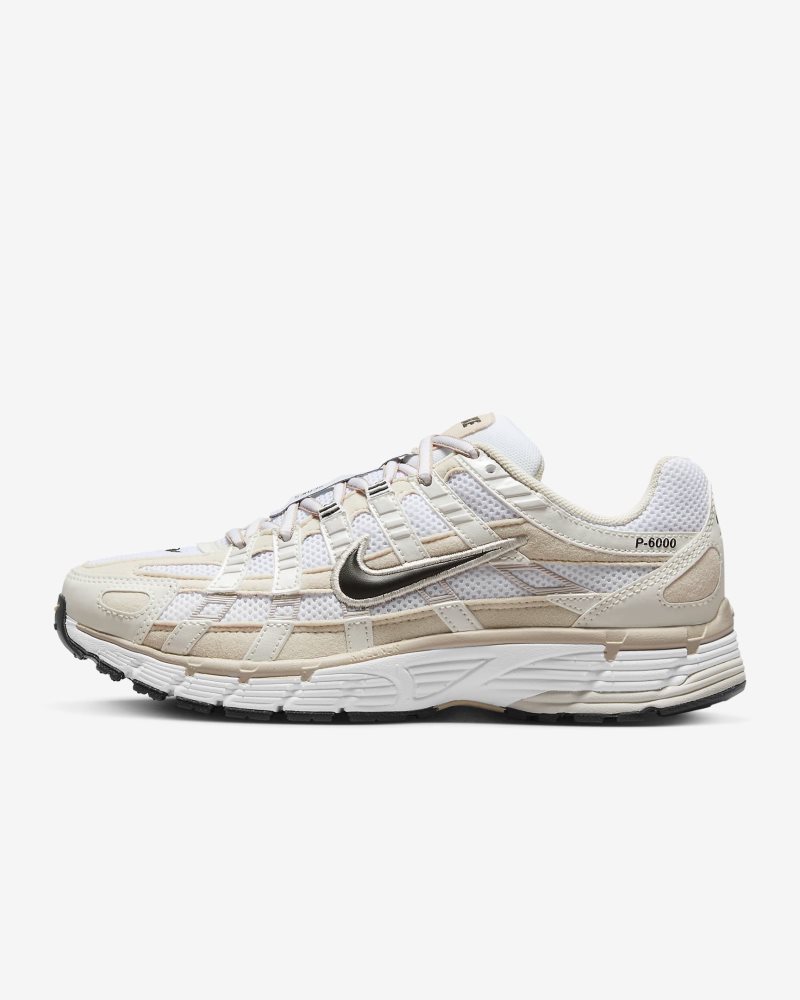 Nike P-6000 Light Orewood Brown/White/Metallic Summit White/Black