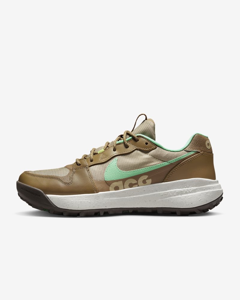 Nike ACG Lowcate Limestone/Dark Driftwood/Segel/Grünes Leuchten