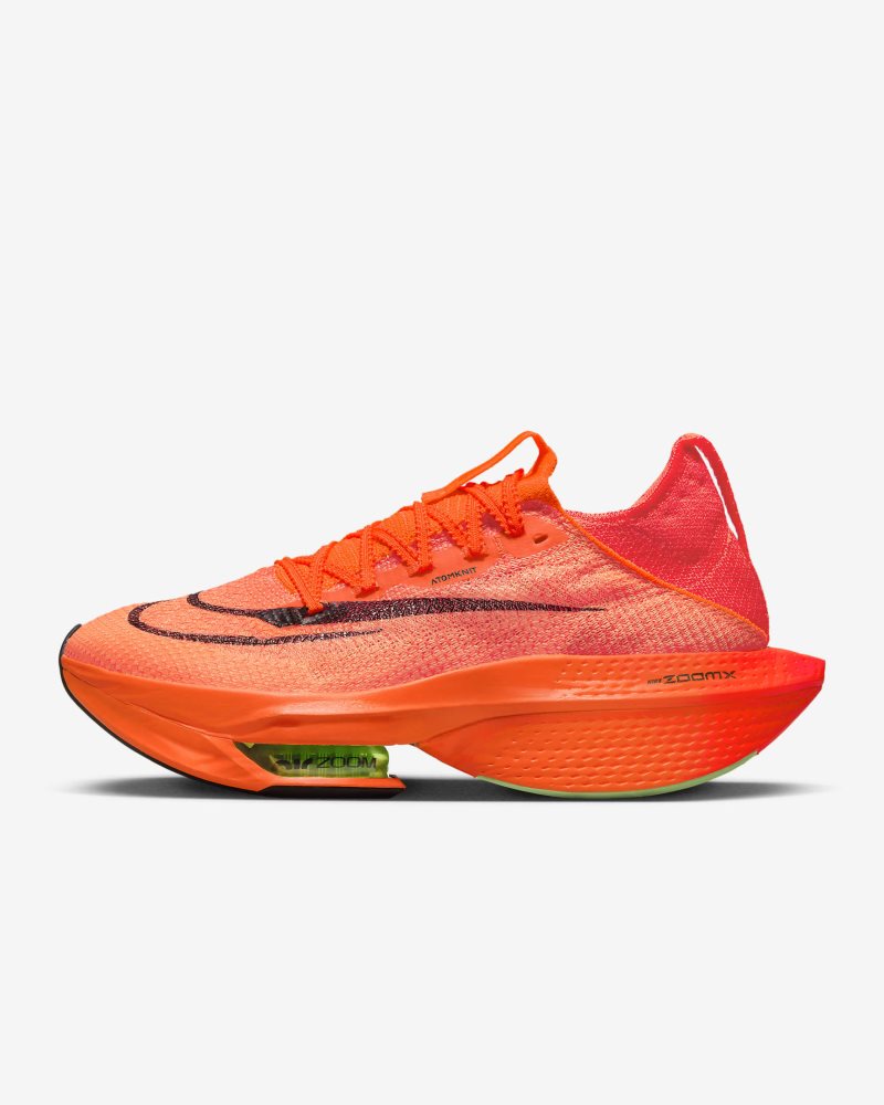 Nike Alphafly 2 Total Orange/Bright Crimson/Ghost Green/Schwarz