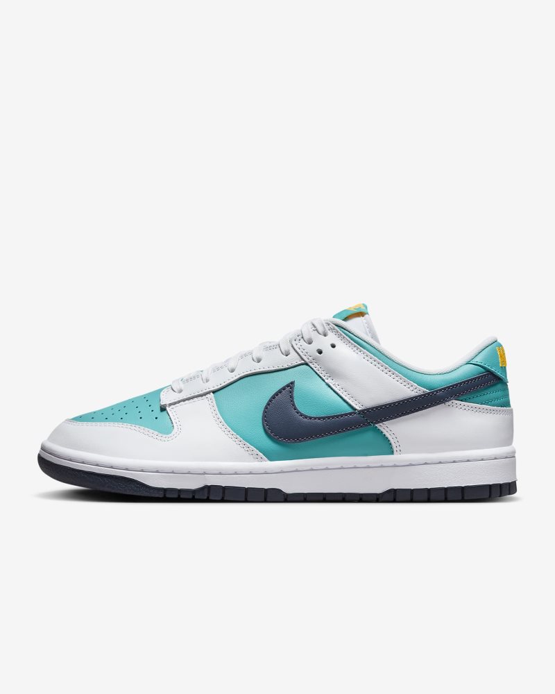 Nike Dunk Low Retro Dusty Cactus/Weiß/Racer Pink/Thunder Blue