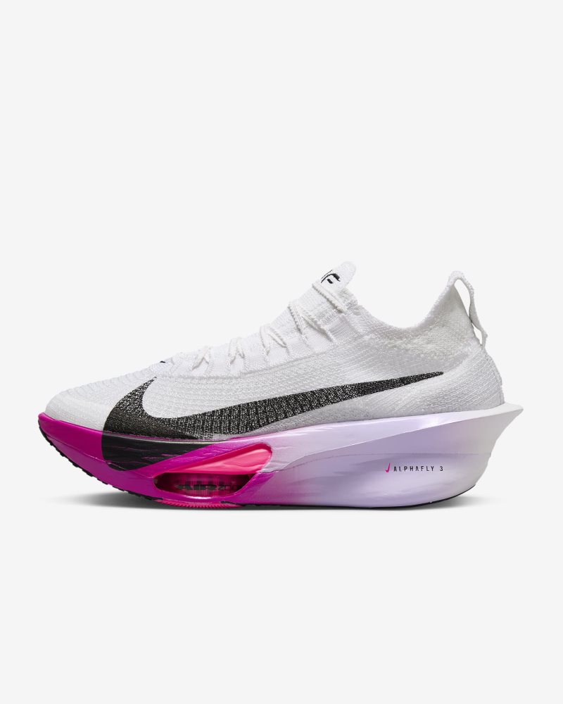 Nike Alphafly 3 Weiß/Lila Achat/Vivid Grape/Schwarz