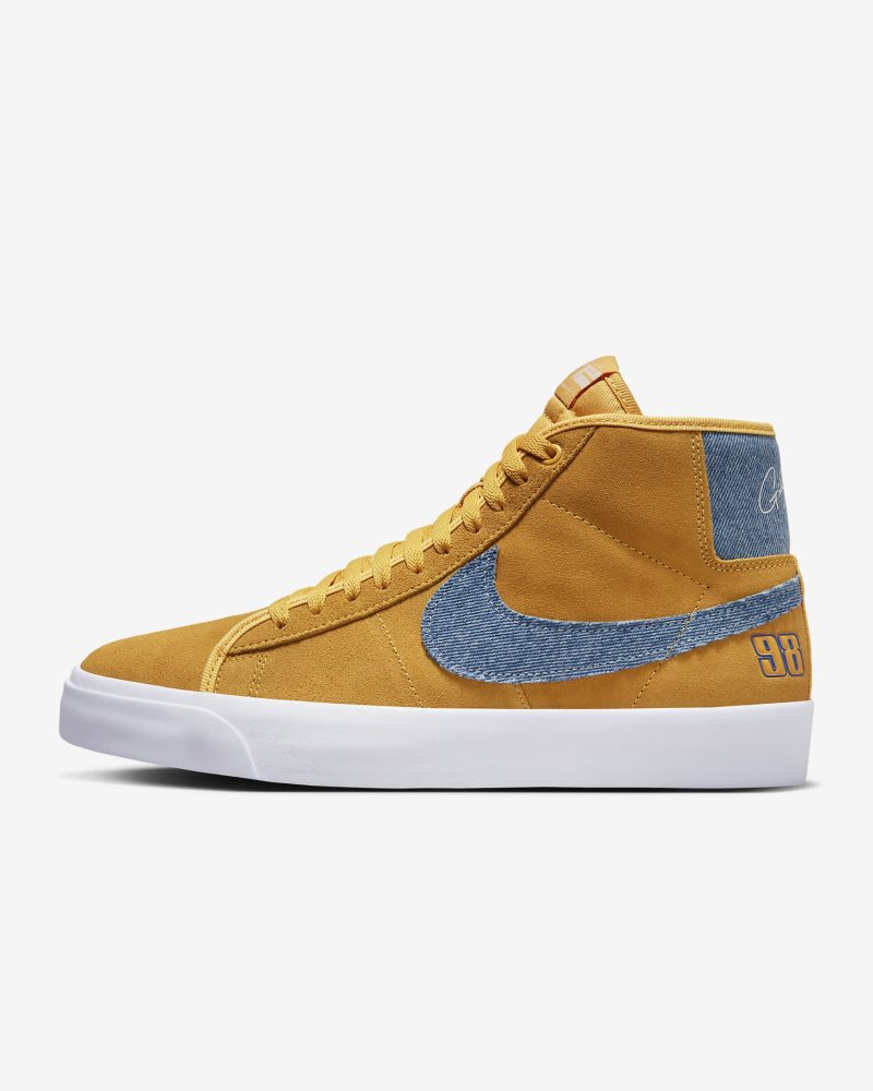 Nike Zoom Blazer Mid Pro GT University Gold/University Gold/Weiß/Game Royal